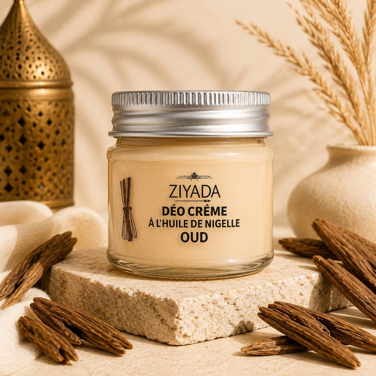 Crème Déodorante Huile de Nigelle & Oud