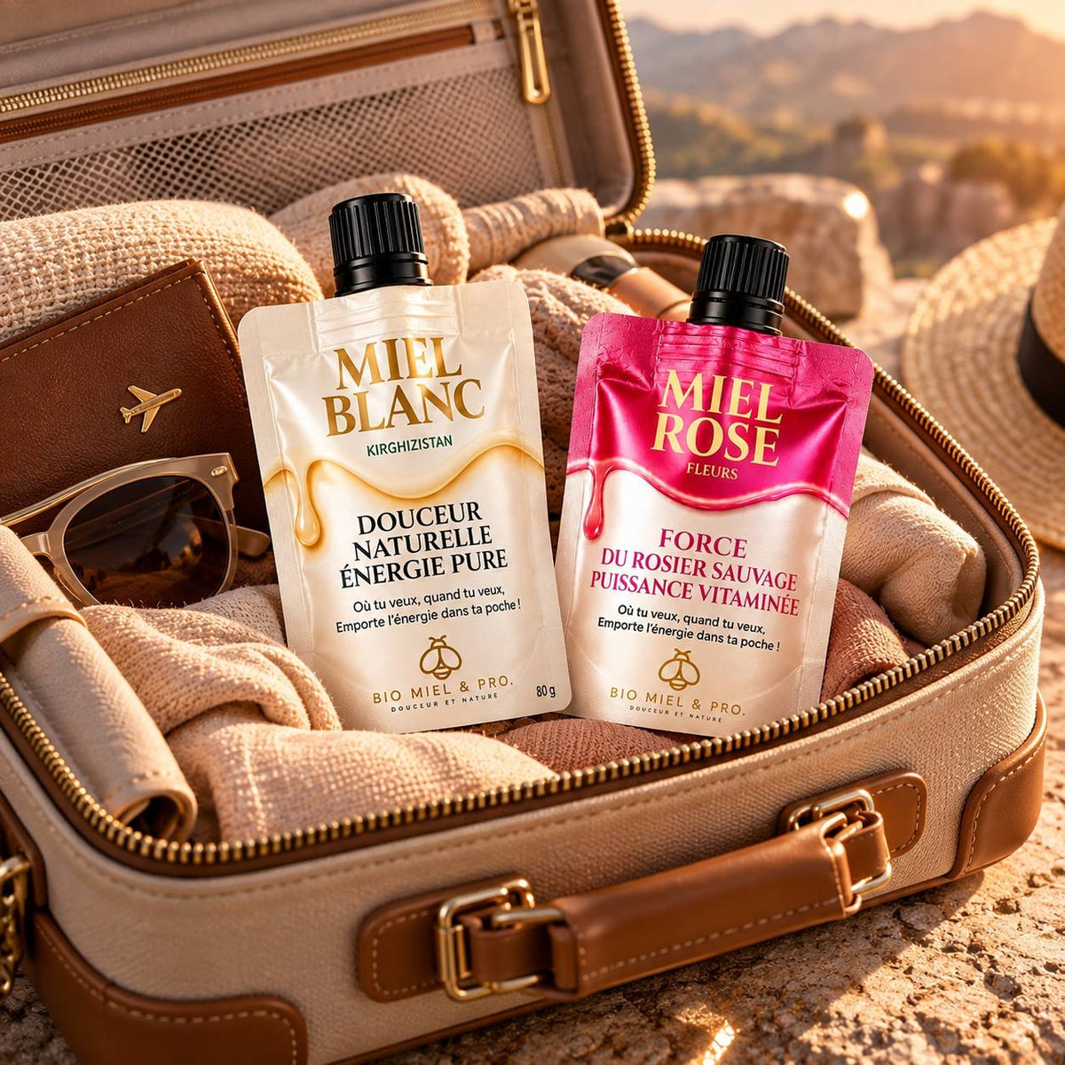 Miel d'euphorbe du Yémen Format nomade 80g