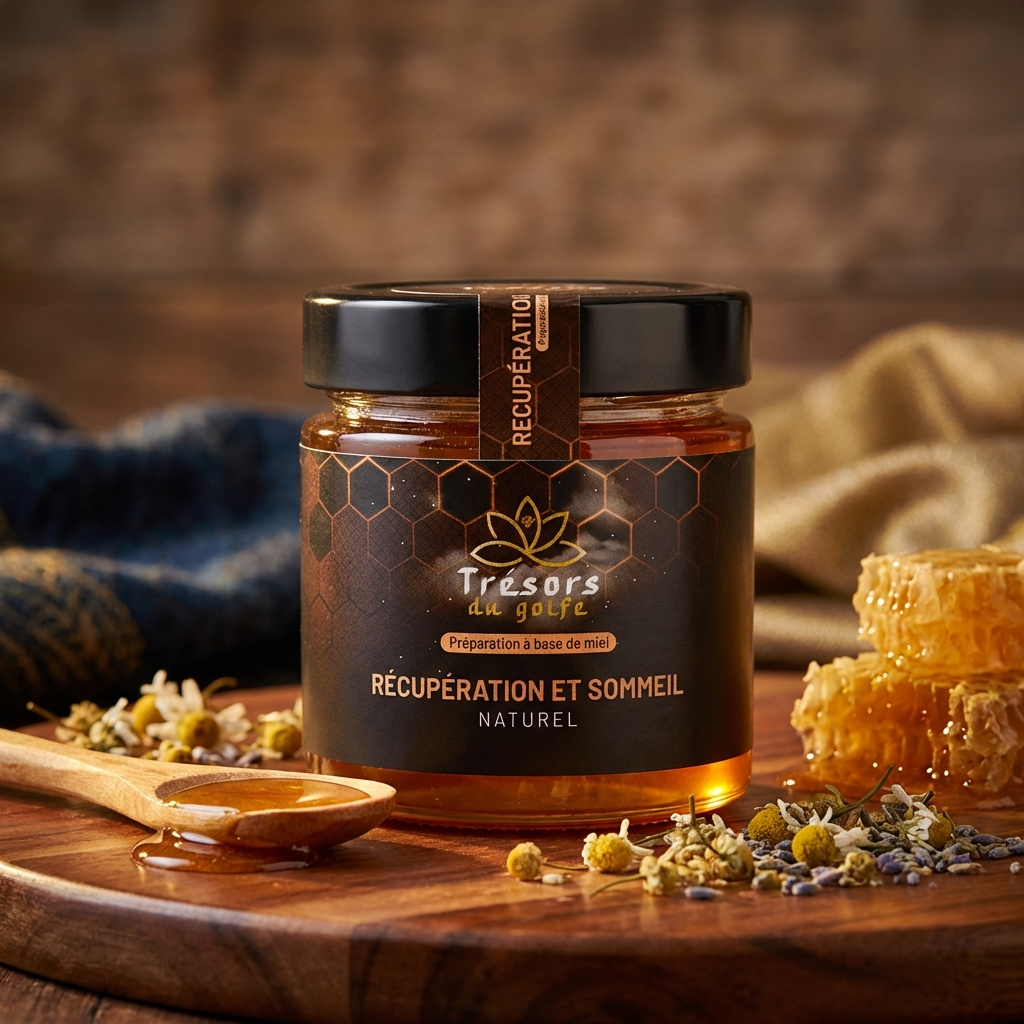 melange miel plantes naturel 250g preparation gourmande