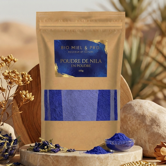 Poudre de nila naturelle 100 g soin visage corps