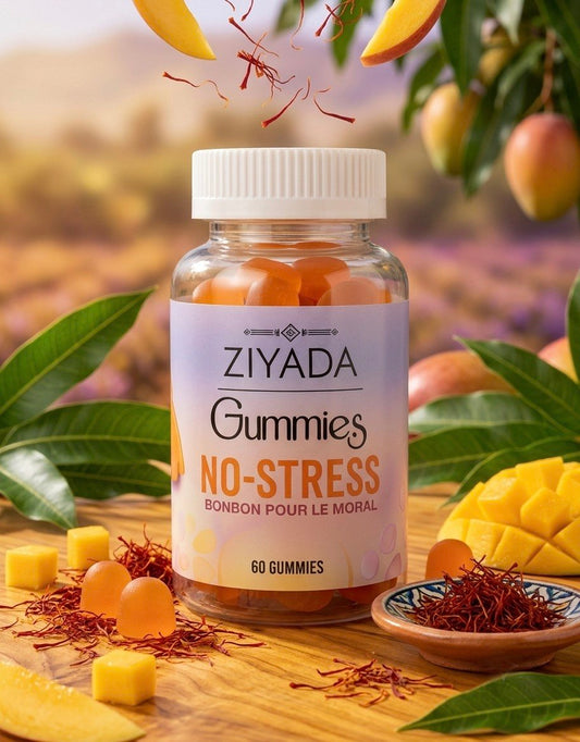 Gummies Safran Saveur Mangue 60 Gummies Complément Alimentaire