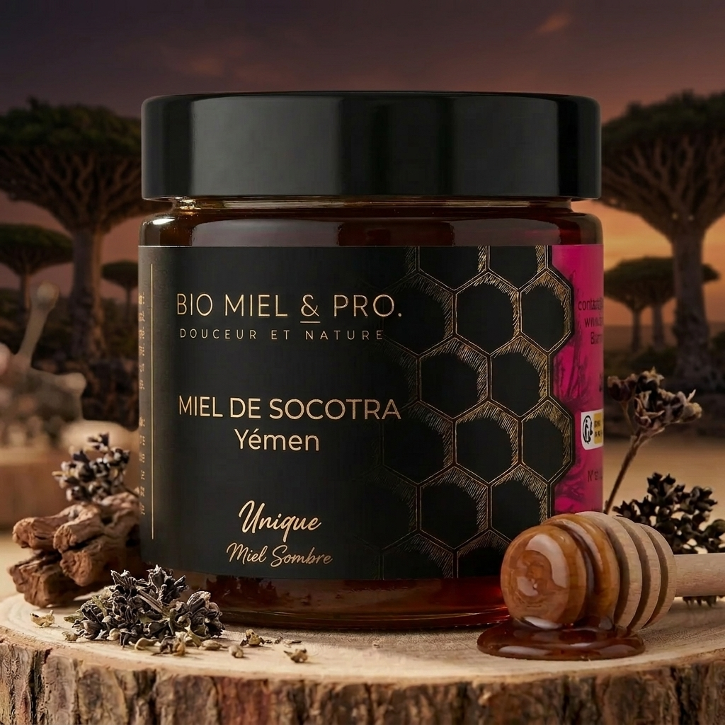 Miel de socotra 250g - Spécial diabétiques