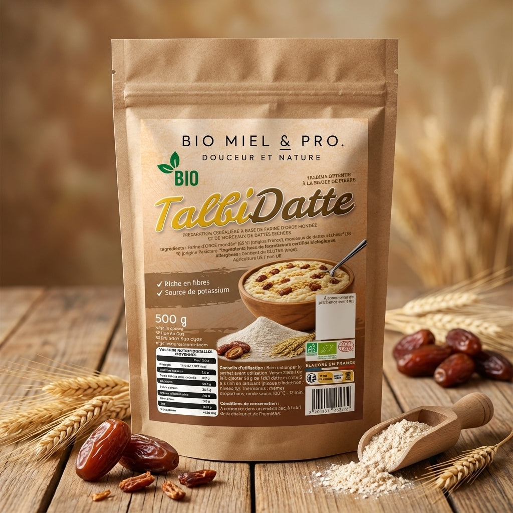 Sachet talbina dattes BIO 500g